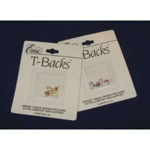  2  PAIRS of T BACKS REPLACEMENT EARRING BACKS 