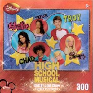  High School Musical Glitter and Glow Puzzle: Toys & Games