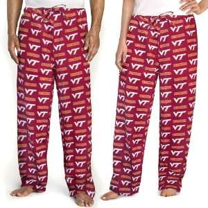 Virginia Tech Scrub Pajama Pants Sm 