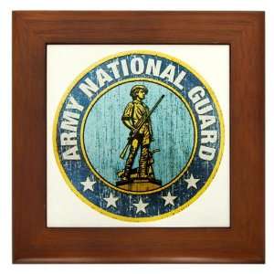  Framed Tile Army National Guard Emblem: Everything Else