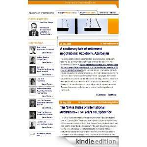  Kluwer Arbitration Blog Kindle Store Kluwer Law 