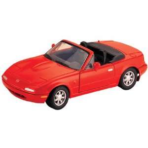  Mazda MX 5 Miata (Red) 124 Diecast Car Model Toys 