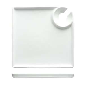   China 7 1/4 Inch Square Pass Plate, Set of 6