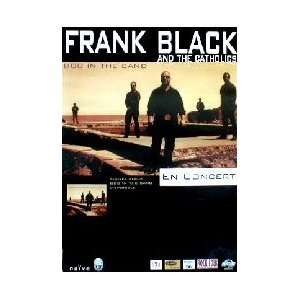  FRANK BLACK En concert 2001   French Music Poster