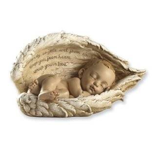  Roman Sleeping Baby in Angels Wings Baby Dedication Gift 