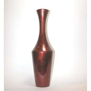  Sienna Ceramic Vase Red Copper 19 Ht. 