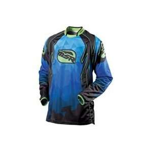  MSR NXT Reflect Jersey, Green/Cyan, Primary Color Blue 