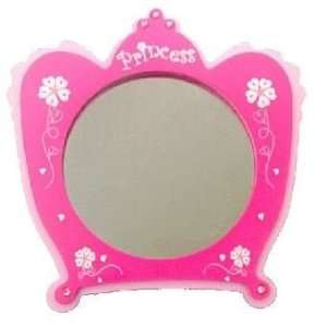  Think Pink Princess Crown Mirror: Toys & Games