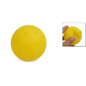  Como Yellow Plastic Round Ball Toy Pet Foot Pattern for 