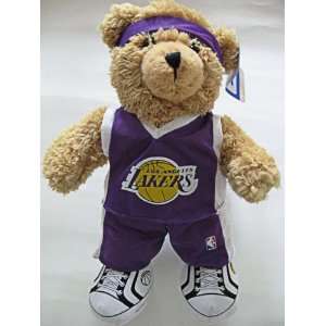  LOS ANGELES LAKERS TEDDY BEAR: Toys & Games