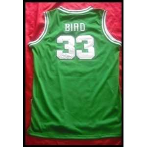  Larry Bird Autographed/Hand Signed Jersey Sports 
