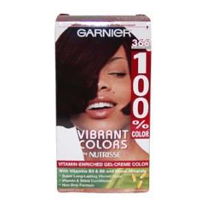   Deep Burgundy Brown by Garnier for Unisex   1 Application Hair Color