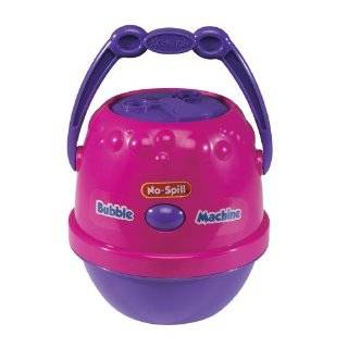 Little Kids No Spill Bubble Machine   Pink/Purple