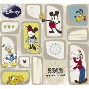  Mickey Mouse & Friends 2012 Wall Calendar