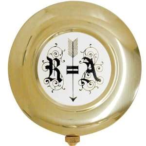  3 1/2 Brass Finished R&A Pendulum Bob