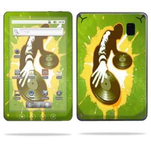   Skin Decal Cover for Coby Kyros MID7012 Tablet Sonic DJ: Electronics