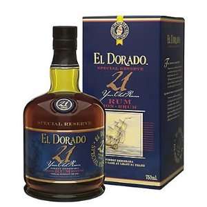  El Dorado 21Yr Special Reserve Rum 750ml Grocery 