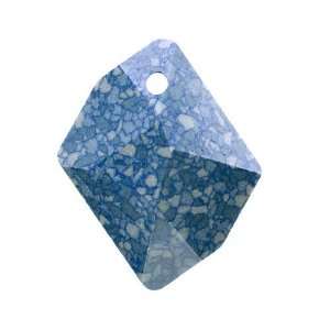  Swarovski Crystal #6680/B Ceramic Cosmic Pendant Marbled 