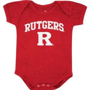  Rutgers Scarlet Knights Newborn/Infant Red Big Fan Creeper 