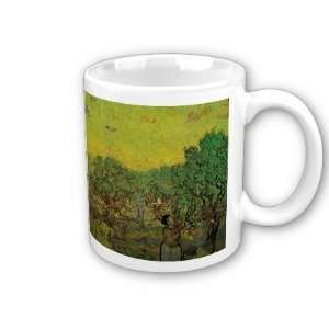   with Picking Figures by Vincent Van Gogh Coffee Cup 