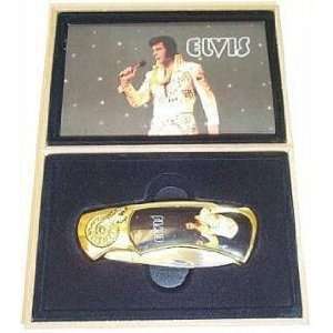  Elvis Presley Collectable Pocket Knife: Sports & Outdoors