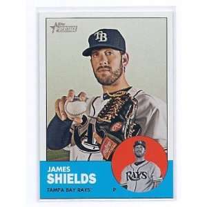   Short Print #495 James Shields Tampa Bay Rays: Sports & Outdoors