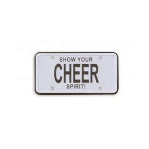  License Plate Cheer