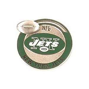  New York Jets Football Pin: Sports & Outdoors