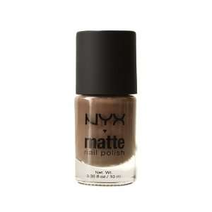 NYX Cosmetics Matte Nail Lacquer Polish MNP07 Matte Taupe