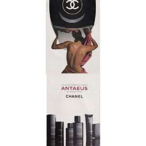   Print Ad 1983 Antaeus, Chanel The Fragrance for Men Chanel Books