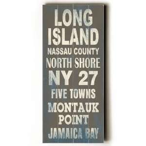Long Island Transit Sign Wall Plaque:  Home & Kitchen