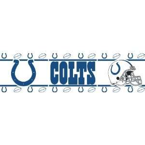 NFL Indianapolis Colts Peel And Stick Wall Border **:  