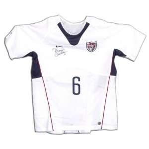 Brandi Chastain Autographed Team USA Nike Jersey:  Sports 