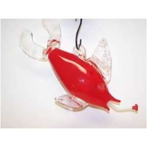  : Clever 900 15411 Hummingbird Feeder Red Fish 12  15in: Pet Supplies