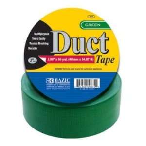  BAZIC 1.89 X 60 Yards Green Duct Tape Case Pack 12 