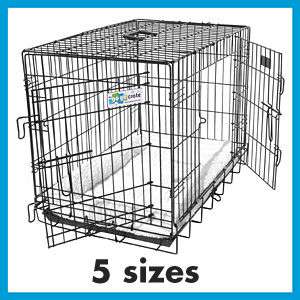 NEW 24 GoGo 2 Door Folding Dog Crate Cage Kennel   001  