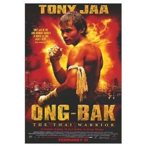 Ong Bak Movie Poster, 26.8 x 39 (2003) 