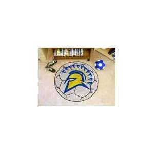  San Jose State Spartans Soccer Ball Rug: Sports & Outdoors