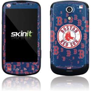   Red Sox   Secondary Logo Blast Vinyl Skin for Samsung Epic 4G   Sprint