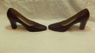 Womens SHOES Bruno Magli Pumps Lizard Print Heels 8.5 N  