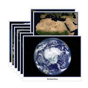 CONTINENTS PHOTO ACTIVITY CARDS