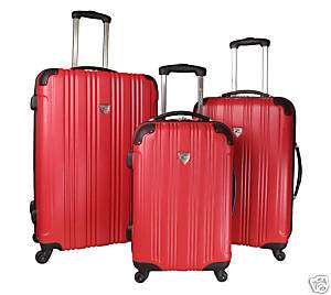 Heys TC 4WD 3 PC Nova Spinner Luggage Set RED  