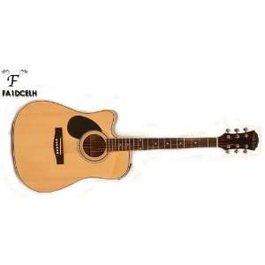   FA1DCELH Left Handed Electro Acoustic Guitar: Musical Instruments