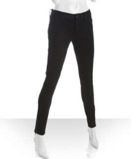 Blank NYC black stretch denim studded zip skinny jeans  BLUEFLY up to 