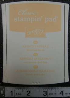 Stampin Up CLASSIC DYE STAMP PAD You choose the Color LOTS OF INK LEFT 