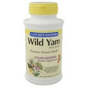  Natures Answer Wild Yam Root 60 Caps Health & Personal 