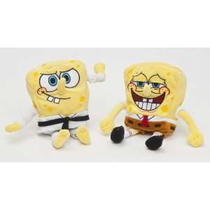 SpongeBob Squarepants Limited Edition BeanStuffed 6 Inch Plush Karate 