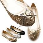   Shoes Glitters Ballet Flats Loafers Lace Ups Low Heels Multi Colored