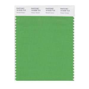  PANTONE SMART 16 6339X Color Swatch Card, Vibrant Green 