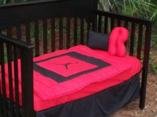 New MICHAEL JORDAN Jumpman Crib TODDLER Bedding Set  